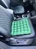 Подушка автомобильная на сиденье "АВТО-БИО" 40x40 / зеленая №1