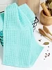 Полотенце вафельное г/к Узбекистан 260 гр/м2 / 1080-ментоловый