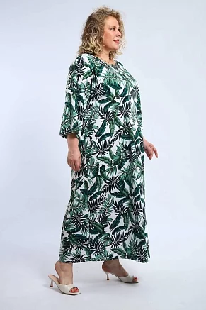 Женское платье 86503 / белый