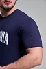 Мужская футболка 8503/1 / темно-синий+Москва №1