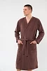 Халат мужской из махры Ренат / Темно-коричневый №6