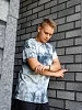 Мужская футболка оверсайз 88177 / серый №7