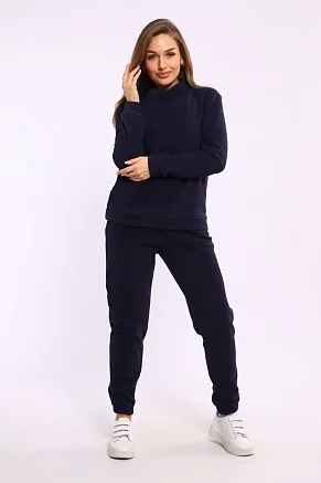 Женский костюм с брюками 35355 / синий