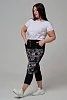 Женские брюки 7496 / черный №11