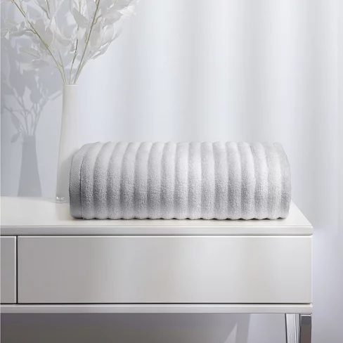 Полотенце махровое "Soft Silver" / 100/150 Благородное серебро