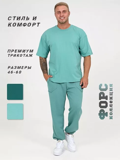 Мужская футболка Плизенд / олива