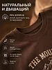 Женский костюм с велосипедками КЛ3 / Коричневый (надписи) №7