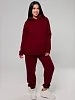 Женский костюм с брюками 1662/12 / Бордовый