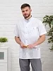 Костюм медицинский мужской М-146 Тиси / белый+графит №7