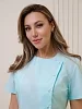 Костюм медицинский женский М-132 Тиси / св.бирюза №7