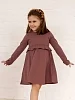 Детское платье "Аврора" / Мокко арт. дк211м №3