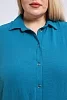 Женская рубашка 31964 / изумруд №7