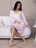 Женская ночная сорочка мод.2272/1 / Розовый №7