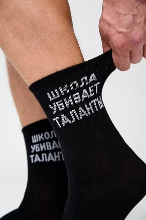 Носки мужские стандарт Талант (набор 3 пары) / черный