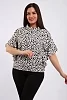 Женская блузка 32729 / камешки на белом №8
