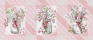 Полотенце кухонное вафельное / Эхо весны 1