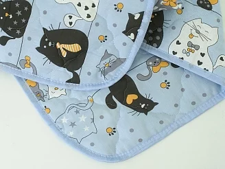 Одеяло детское Файбертекс бязь 100 гр/м2 / Котики