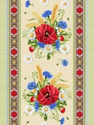 Полотенце кухонное вафельное полотно Шахты / В ассортименте