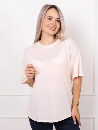 Женская футболка мод.2159/5 / Светло-розовый