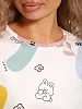 Женская пижама с шортами Лапушка / Молочный №14