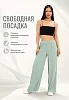 Женские брюки палаццо 84307 / олива №1