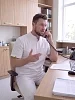 Рубашка медицинская мужская М-249-0 Либерти / белый №3