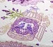 Скатерть рогожка / Лаванда 1 №3