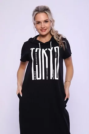 Женское платье 494 / Черный