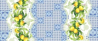 Полотенце кухонное вафельное / Лимончелло 1