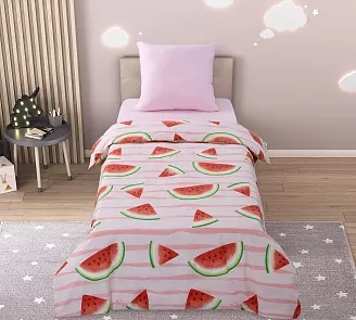 Постельное белье Comfy Simple перкаль / Арбузы тр
