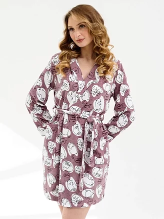 Женский халат "Игрушки" 2254-М / В ассортименте