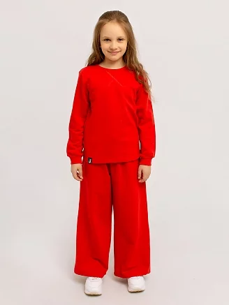 Брюки детские "Стиляга" арт. дк331к / Красный