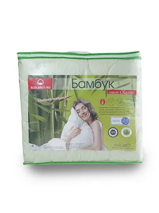 Одеяло бамбуковое волокно (300гр/м) тик