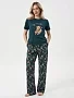 Женская пижама с брюками 