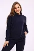 Женский костюм с брюками 35355 / синий №16