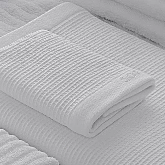 Полотенце махровое "Soft Silver" / 65/140 Благородное серебро