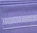 Махровое полотенце Мозаика / сиреневый