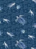 Полотенце кухонное вафельное / Черепашки 1