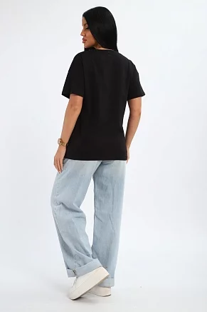 Женская футболка 85668 / черный