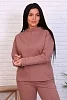 Женский костюм с брюками 17571 / песочный №1