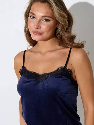Женская пижама с шортами 2254/2 / Синий