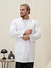 Халат медицинский мужской М-053 Элит-145 / белый