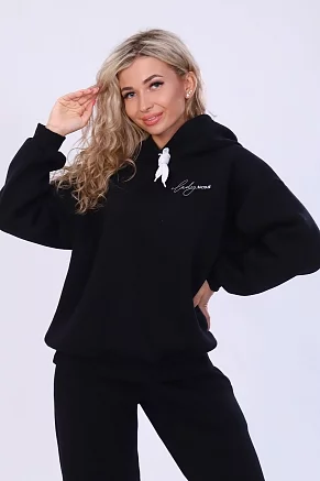 Женский костюм с брюками 27335 / черный