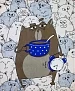 Полотенце кухонное вафельное полотно купон / В ассортименте №4
