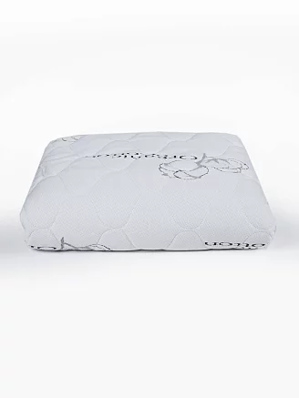 Наматрасник стеганый с бортом Коттон/Cotton / 200 гр/м2