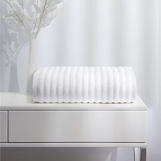 Полотенце махровое "Soft Silver" / 100/150 Альпийский снег