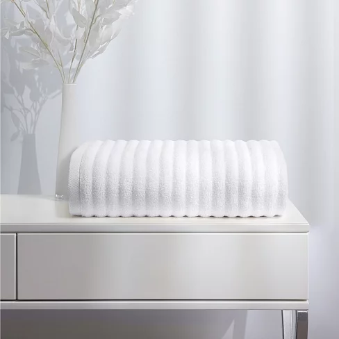 Полотенце махровое "Soft Silver" / 100/150 Альпийский снег