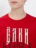 Детская футболка для мальчика Сувенир-2 / красный №3