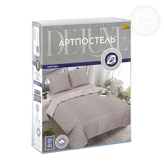 Постельное белье поплин Люкс / Марта бежевая