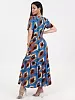 Женское платье макси ПлШ-455 / Бирюза №3